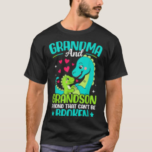 Grandma And Grandson A Bond That Can't Be Broken D T-Shirt