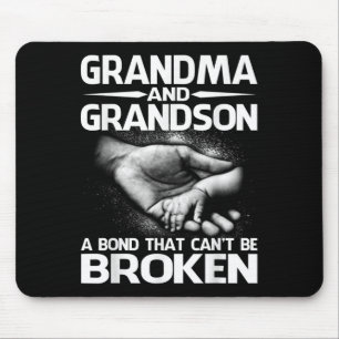 Grandma And Grandson A Bond That Can't Be Broken  Mouse Pad