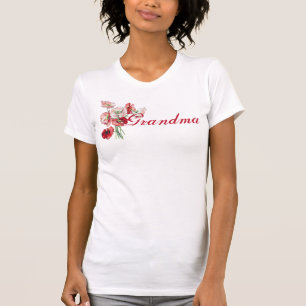 Grandma and Vintage Peonies T-Shirt