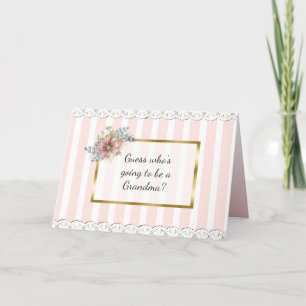 Grandma Announcement Card