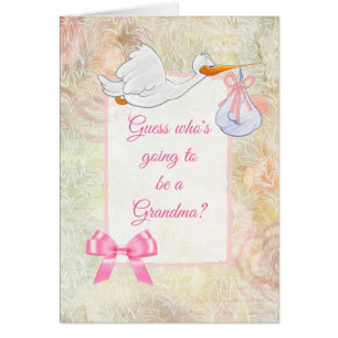 Grandma Announcement card