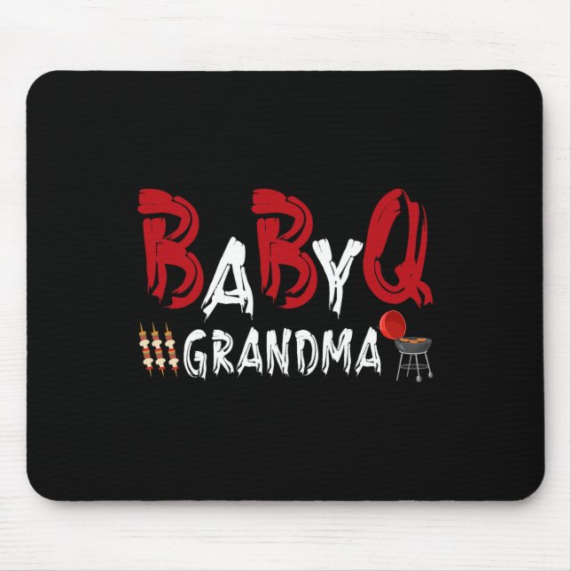 Grandma Baby Bbq  Mouse Pad (Front)