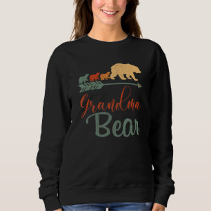 Grandma Bear Best Mothers Fathers Day Sweatshirt