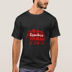 Grandma Bear Clothing Women Gift Grandparent Famil T-Shirt
