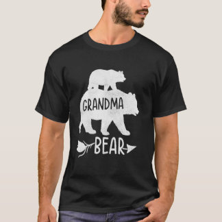 Grandma Bear Matching Family Bear Mothers Day Wome T-Shirt