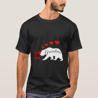 Grandma Bear Valentines Day Hoodie Mothers Day Wom T-Shirt