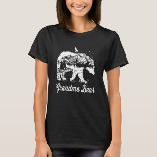 Grandma Bear Vintage Mother Father T-Shirt