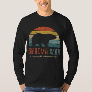 Grandma Bear Vintage Retro Granny Grandmother T-Shirt
