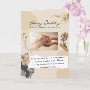 Grandma birthday card