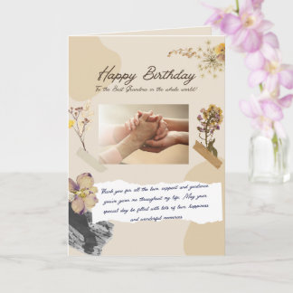 Grandma birthday card