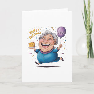 Grandma Birthday Celebration Card
