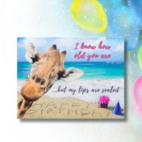 Grandma Birthday – Giraffe Says Nothing