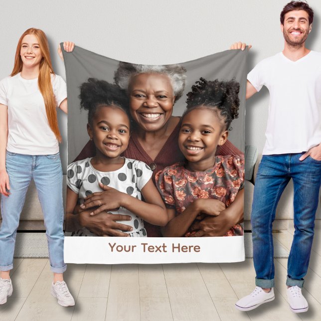 Grandma Blanket Personalised Fleece Cosy Gift Idea (Creator Uploaded)