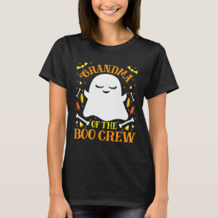 Grandma Boo Crew Ghost Matching Family Set Hallow T-Shirt