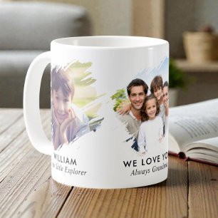 Grandma Brushstroke 3 Photo Coffee Mug