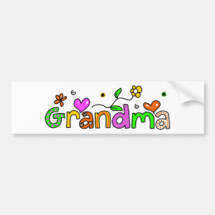 Grandma Bumper Sticker