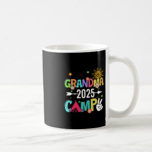 Grandma Camp 2025 Family Vacation Summer Camping C Coffee Mug