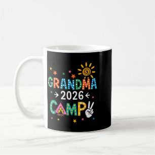 Grandma Camp 2026 Family Vacation Summer Camping Coffee Mug