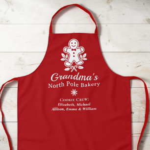 Grandma Christmas Holiday Baking Apron