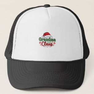 Grandma Claus Christmas Santa Hat