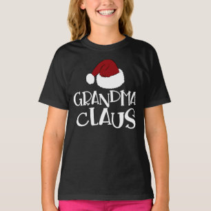 Grandma Claus Cute Christmas Holiday T-Shirt