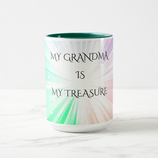 "GRANDMA" COFFEE OR TEA MUG. MUG (Center)