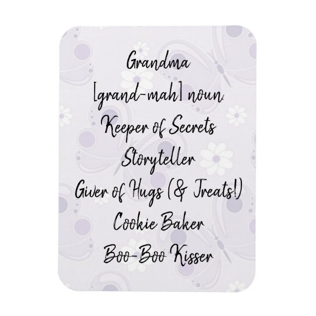 Grandma Definition Magnet (Vertical)