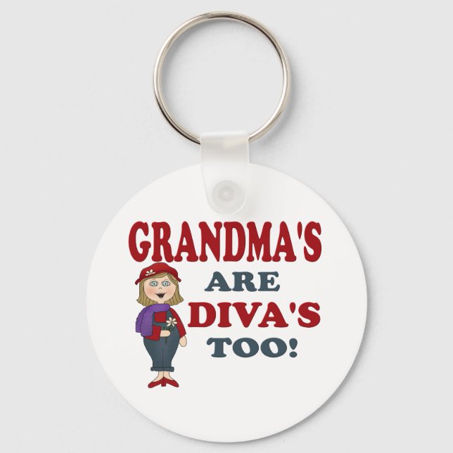 GRANDMA DIVA KEY RING (Front)