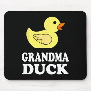 Grandma Duck Shirt Funny Mothers Day Mama Rubber D Mouse Pad