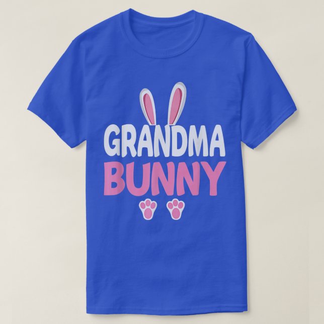 Grandma Easter Bunny Cute Family Matching Granny E T-Shirt (Design Front)