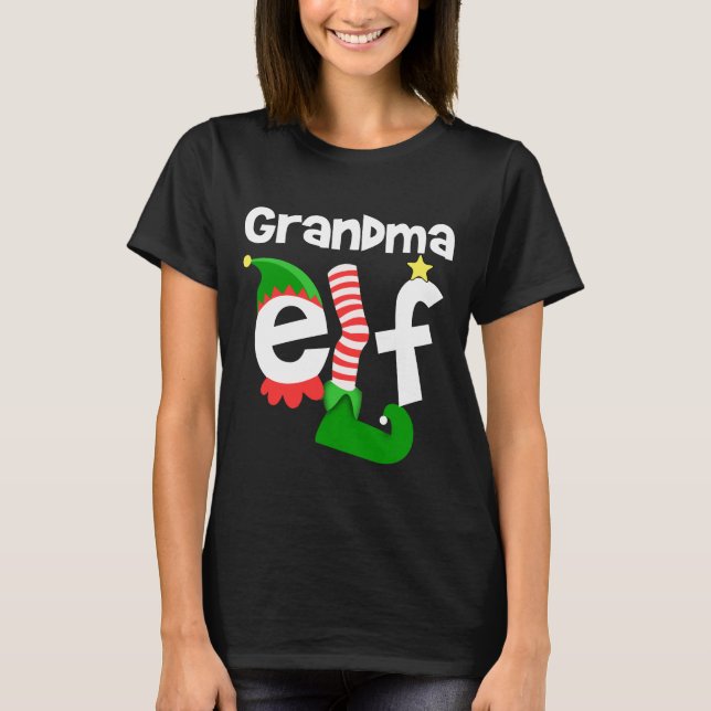 Grandma Elf T-Shirt (Front)