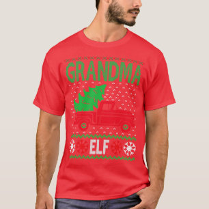 Grandma Elf ugly christmas sweater