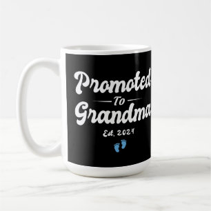 Grandma est 2024 Promoted To Grandma 2024 Coffee Mug