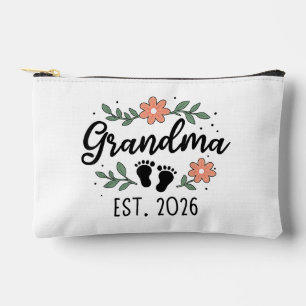 Grandma Est 2026 - Pregnancy Announcement Accessory Pouch