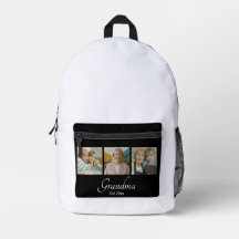 Grandma Est Year Custom 3 Photo Collage Gift