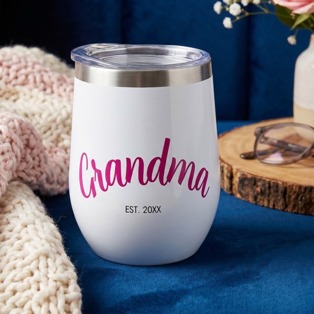 Grandma Established Custom Year White Chic (Creator Uploaded)