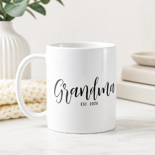 Grandma Established New Grandma Coffee Mug