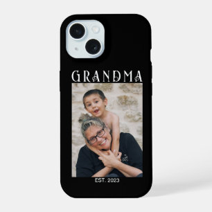 Grandma Established Photo Gift iPhone 15 Case
