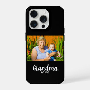 Grandma Established Photo Gift iPhone 15 Pro Case
