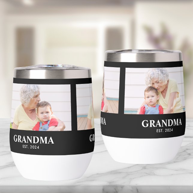 Grandma Established Script Black 3 Photo (Creator Uploaded)