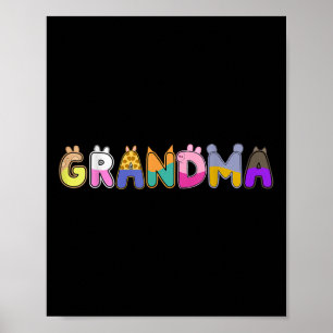 Grandma Family Pig Party Decorations 