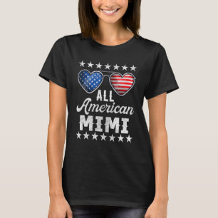 Grandma Fourth Of July Womens All American Mimi T-Shirt