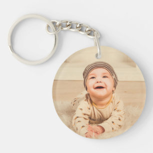 Grandma gift 2 photos template key ring