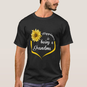 Grandma Gift Happiness Is Being A Grandma T-Shirt