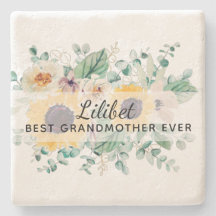 GRANDMA Gifts - Sunflower Themed Personalised
