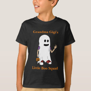 Grandma Gigi's Little Boo Squad with boy T-Shirt