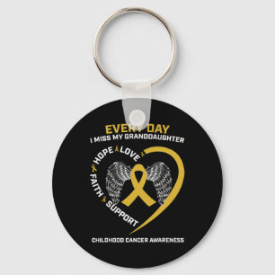 Grandma Gold In Memory Of My Granddaughter Childho Key Ring