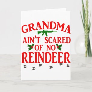 Grandma Got Ran Over Holiday Card