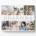 "Grandma" Grandchildren Names 7 Photo Collage