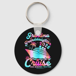 Grandma Granddaughter Cruise 2026 Memories Mothers Key Ring